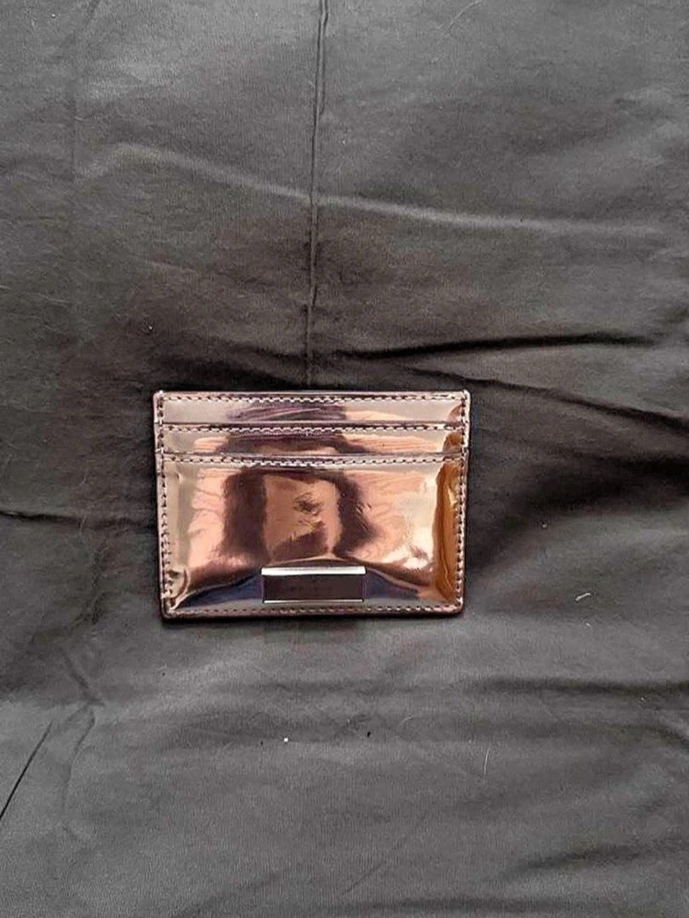 Metallic Silver Kate Spade Wallet